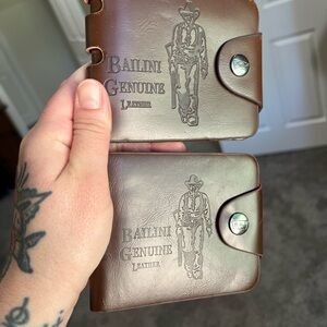 Genuine Leather Brown Wallet